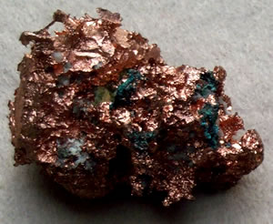 A copper ore