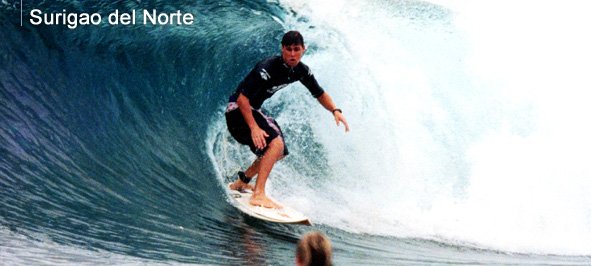 Surfing in Surigao