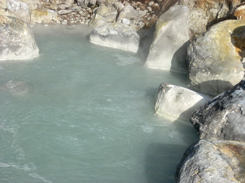 Libtong hot spring Image source: www.trekearth.com