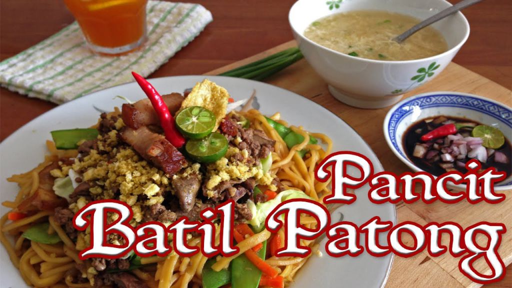 Pancit Batil Patung Image source: Sxamm Pascual of YouTube