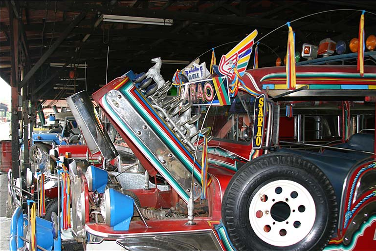 Sarao Jeepney factory image source: www.ourworldtravels.com