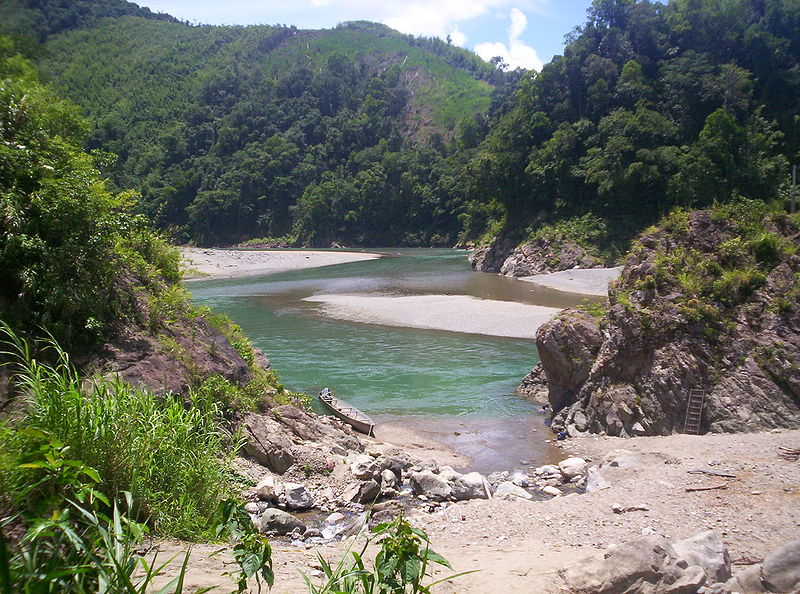 River in barangay of Dibagat, in Kabugao, Apayao photo by: Andrew Garnett/CC
