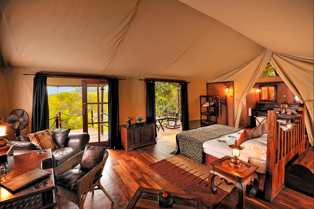 Glamping in Africa: Elewana Collection in Tanzania and Kenya. Image source: Roderick Eime of Flickr.com