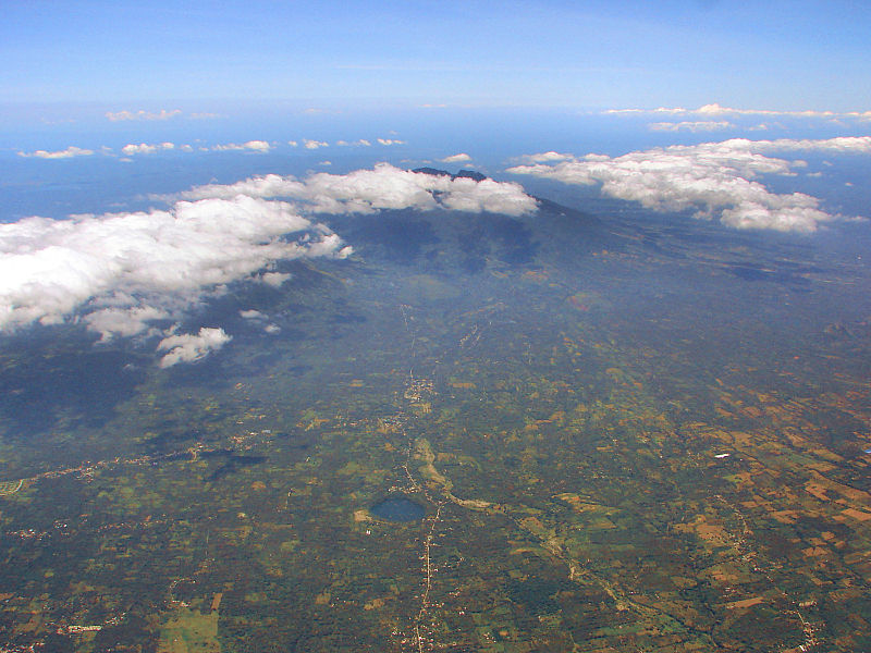 Aerial view of Mt Banahaw from the south-west Image source: P199/CC