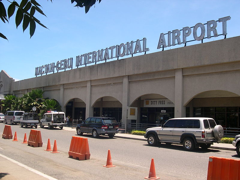 Mactan Cebu International Airport on Mactan Island Image source: Magalhães/Creative Commons