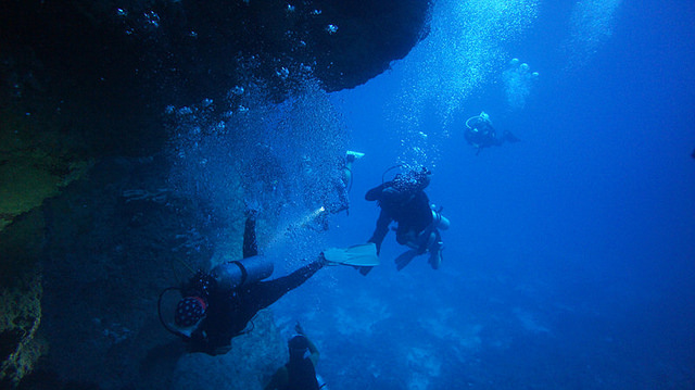 Diving at Moalboal Photo by: M.B.OCEAN BLUE DIVE RESORT of Flickr.com/CC