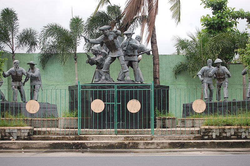 Battle of Binakayan monument Photo by: Mark kevin/Wikimedia Commons
