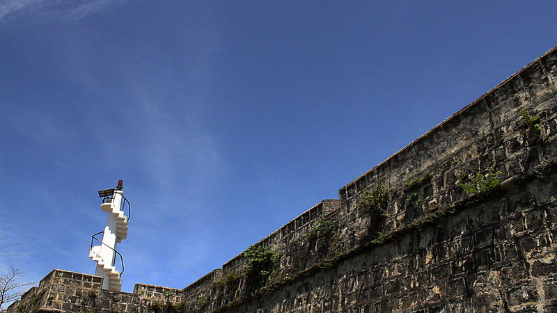The walls of Fuerte de la Concepcion y del Triunfo Historical Landmark in Ozamiz City Photo by: Popodiaz/CC