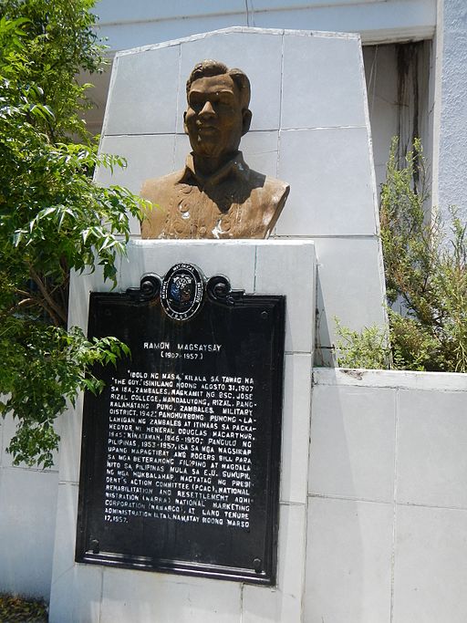 Ramon Magsaysay Monument Photo by: Ramon FVelasquez /Wikimedia Commons 
