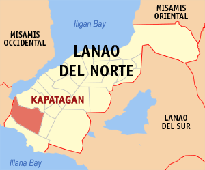 Map of Kapatagan, Lanao del Norte Photo by: Magalhãe/Wikimedia Commons 