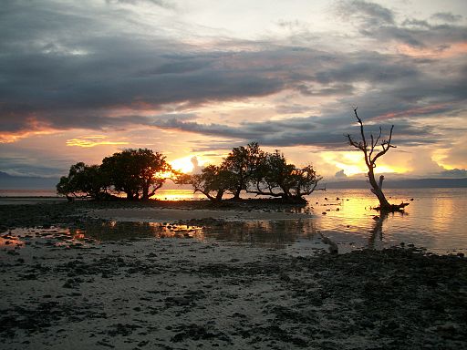 Sunset at Siquijor Photo by: P199/Wikimedia Commons 