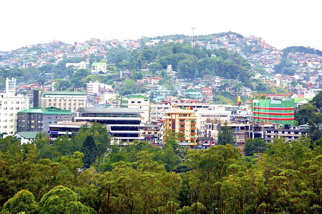 Landscape view of Baguio City Photo by: Edpan newyork/Wikimedia Commons 