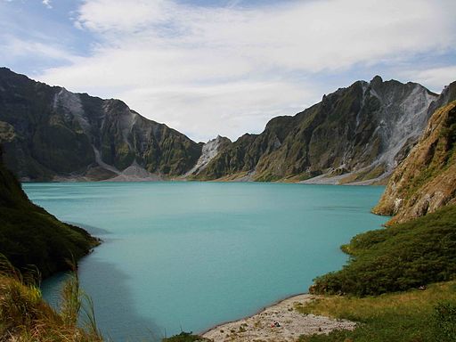 Crater of Mt. Pinatubo Photo by: ChrisTomnong/Wikimedia Commons 