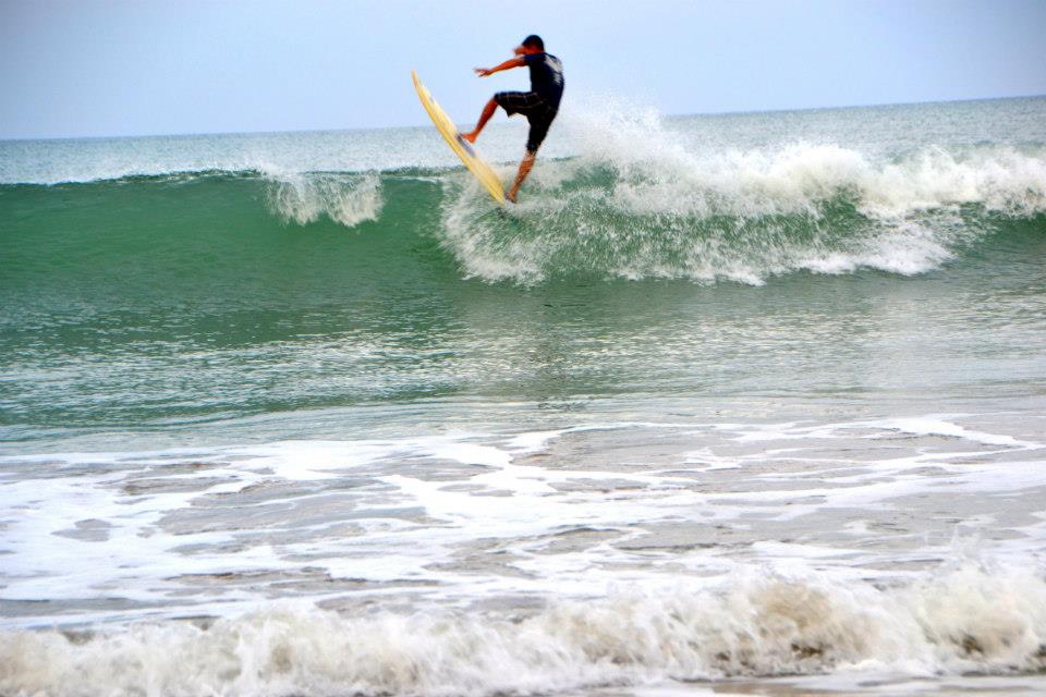 Surfing in Gubat Photo by: Paula Peralejo/emmthepinaytrekker