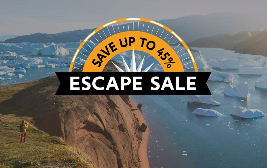Quark Expeditions Escape Sale: 45% Savings and Other Perks